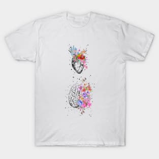 Heart and brain T-Shirt